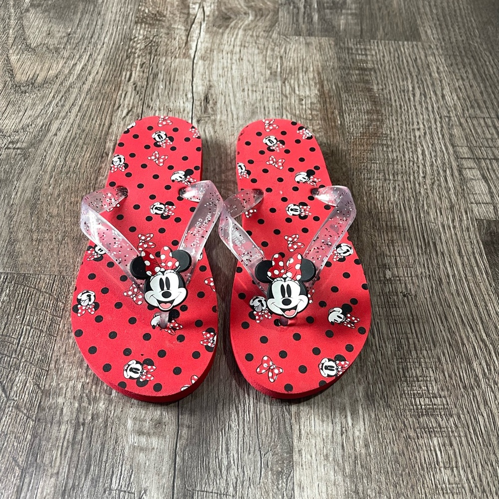 Disney Red Minnie Mouse Sandals